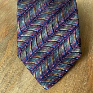 Missoni like new fun colorful tie